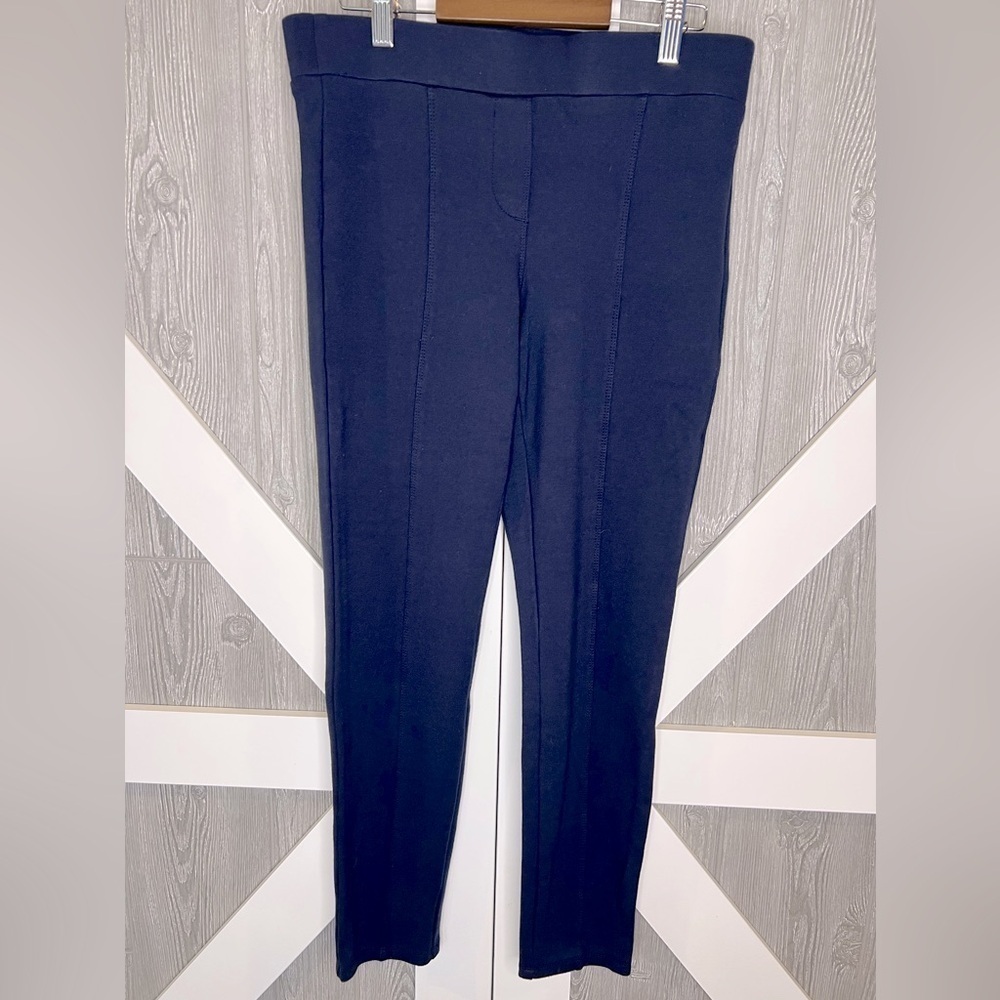 089. FLAWLESS Style & Co. Navy Blue Dress Pants Medium M